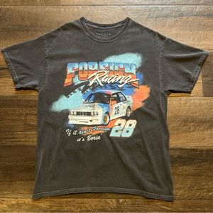 Vintage Y2K Pacsun Grey Graphic T-Shirt Heavyweight Medium